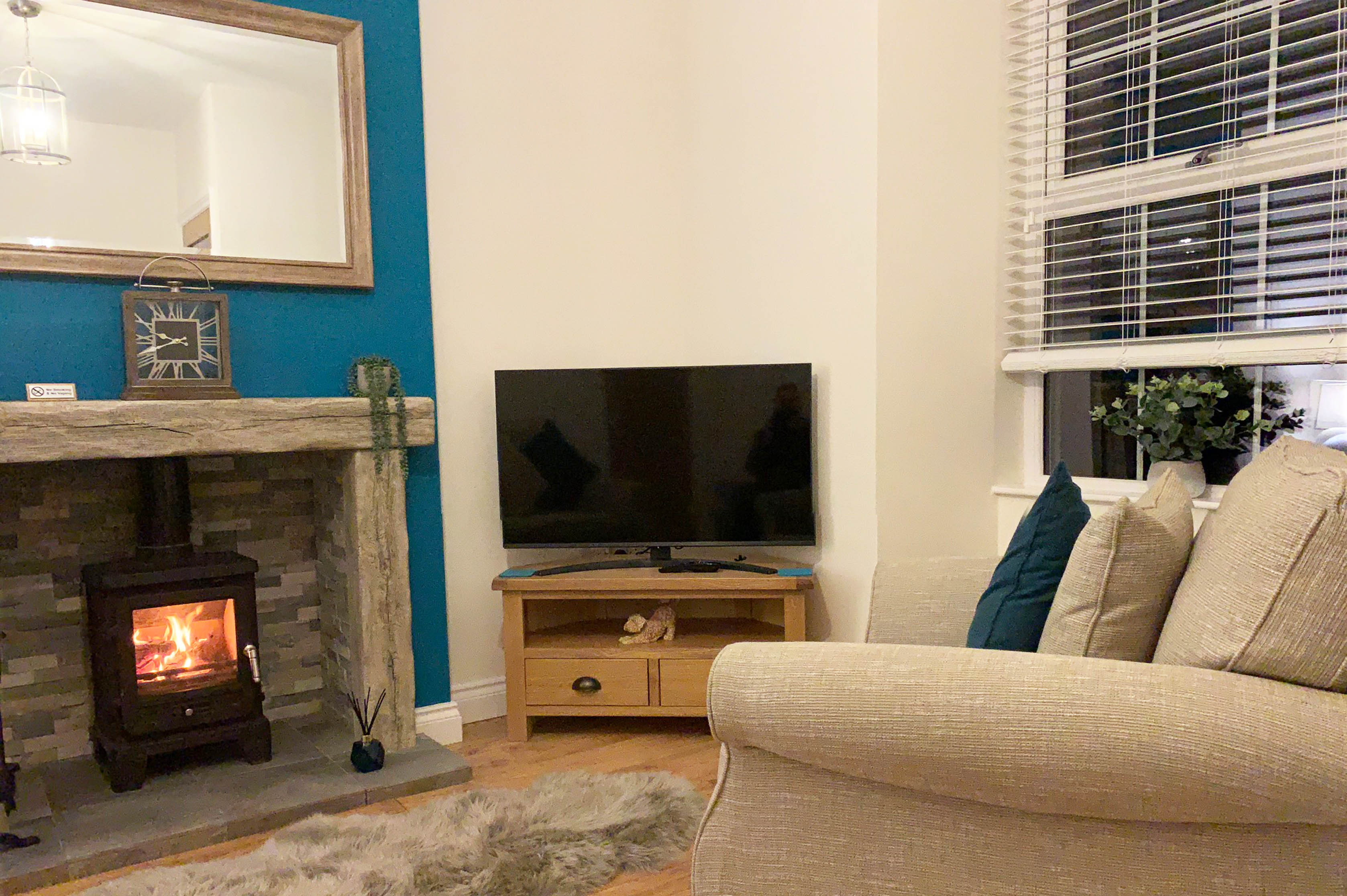 Rydal Cottage log burner